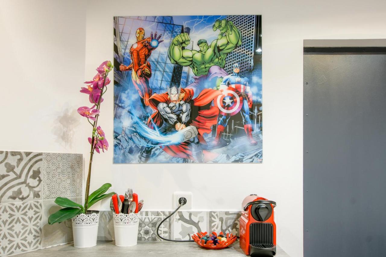 25 - Fun Duplex In Montorgueil Lejlighed Paris Eksteriør billede